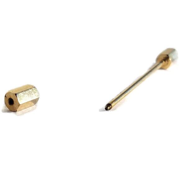 Vintage Gold Tie Clip, Unique Tie Bar for Men - Picture 6 of 8